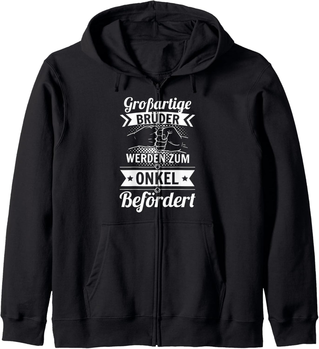 Grossartige Brüder werden zum Onkel befördert der Welt Cool Kapuzenjacke