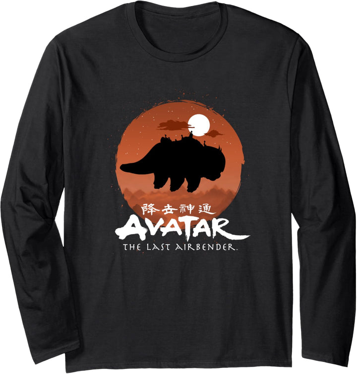 Avatar: The Last Airbender Halloween Team Avatar Poster Langarmshirt