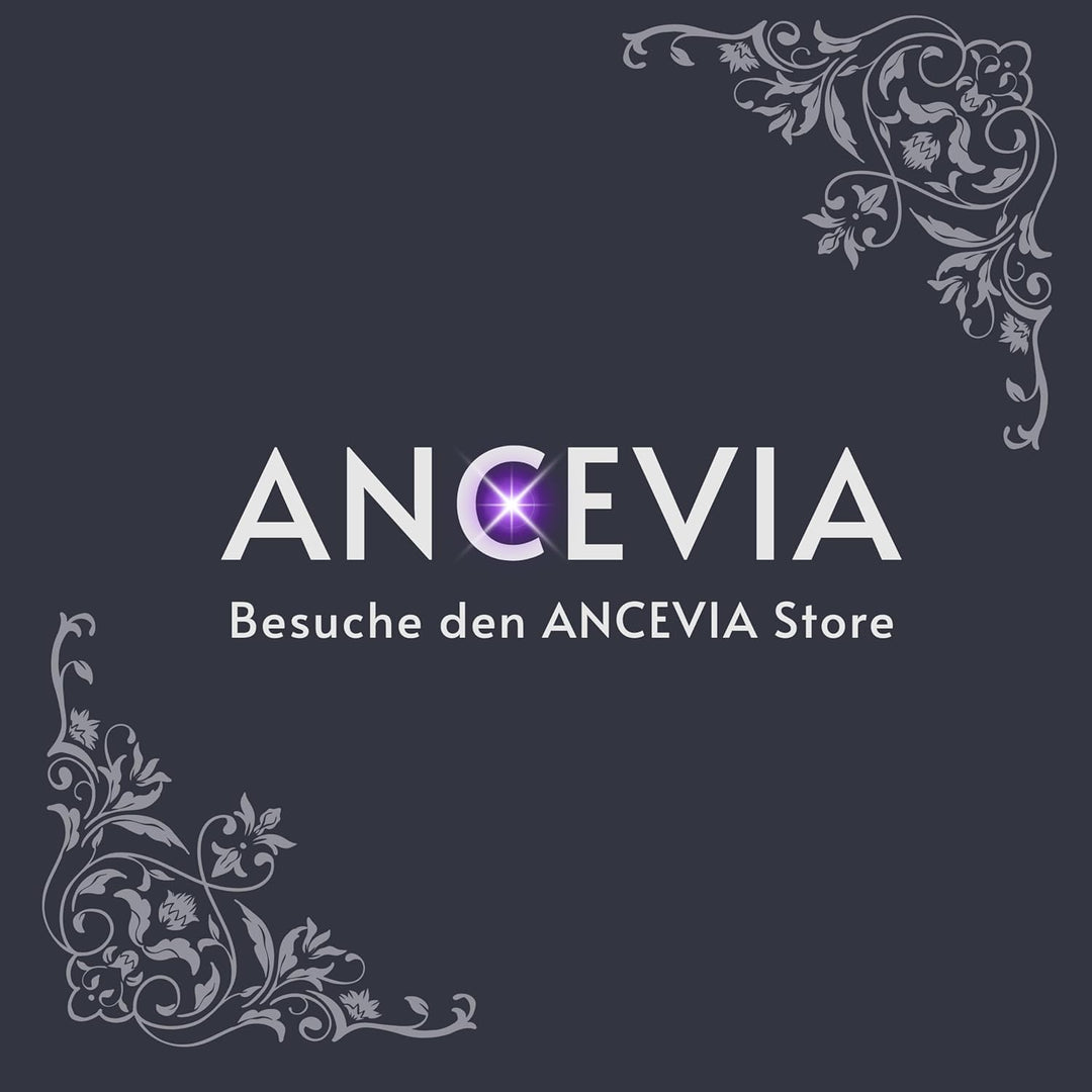 ANCEVIA edles Violettglas Vorratsglas 1000ml – 3er Set luftdichte Vorratsdose mit Deckel | Miron Auf
