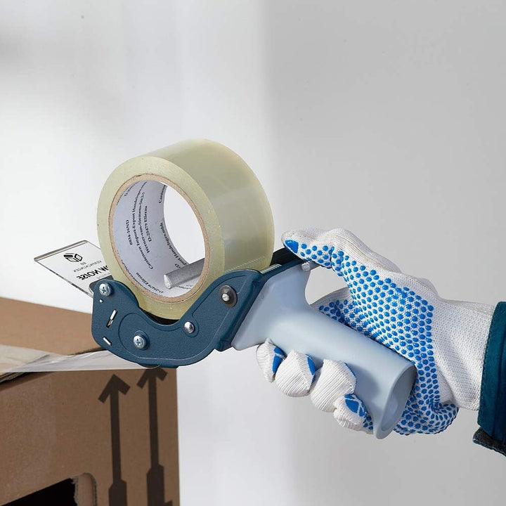 BB-Verpackungen 10 x Klebebandabroller Profi (verstellbare Rollenbremse, stabile Profi-Ausführung, P