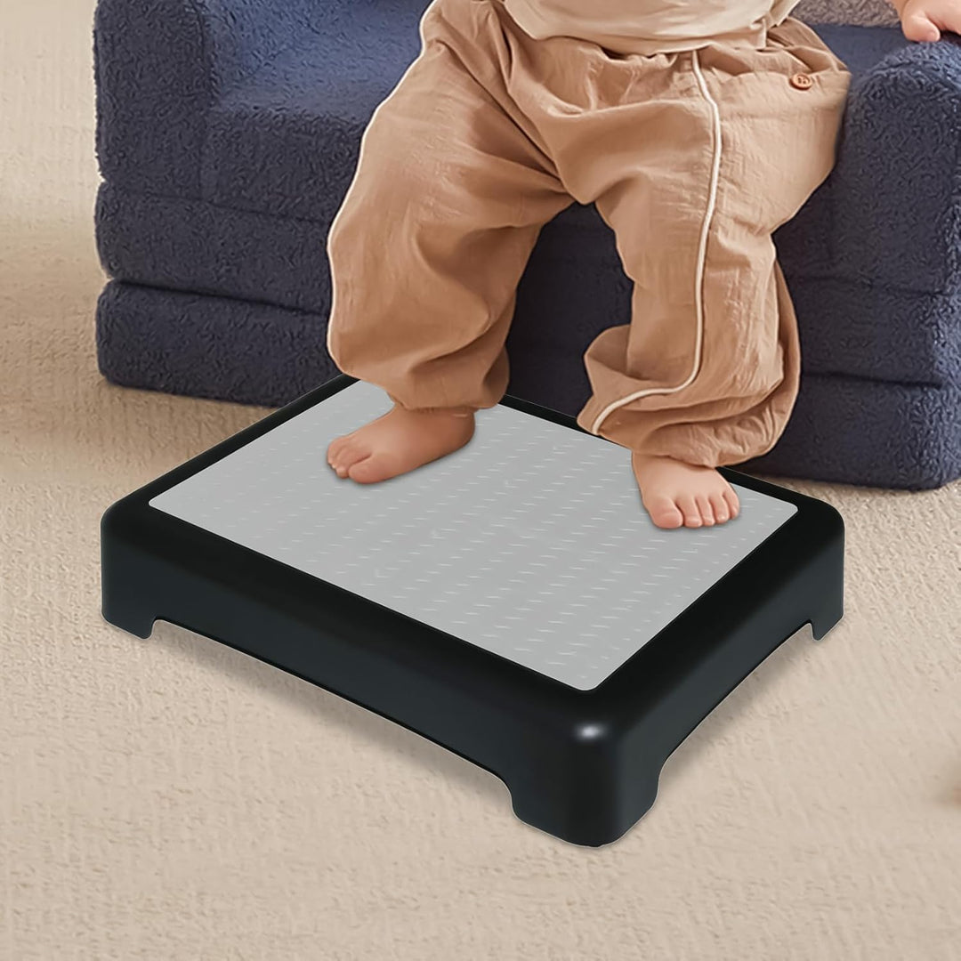 Tritthocker Trittstufe, 43x33x9cm PP rutschfeste Halbstufen, Trittstufe Indoor, Half Step Hocker, Ru