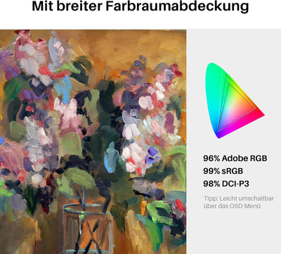 HUION KAMVAS Pro 19 4K Grafiktablett mit UHD Touchscreen Display, 96% Adobe RGB-Zeichenmonitor mit 1