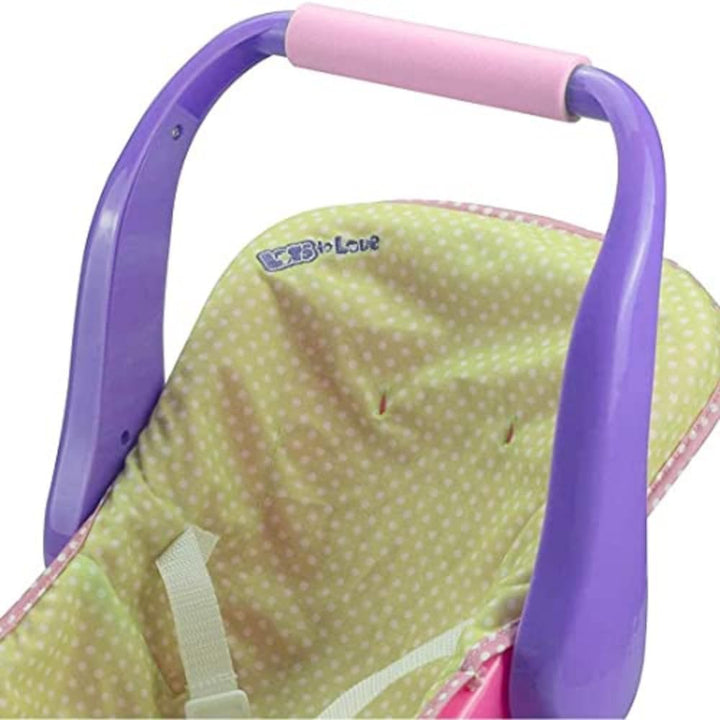 JC Toys - Zubehör für Babypuppen, rosa, violett (81407), Modelle