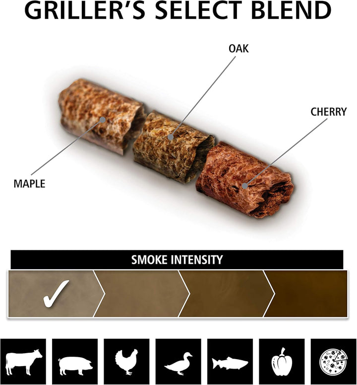 Broil King 63939 Griller's Select Blend Hardwood Grilling Pellets, Wood