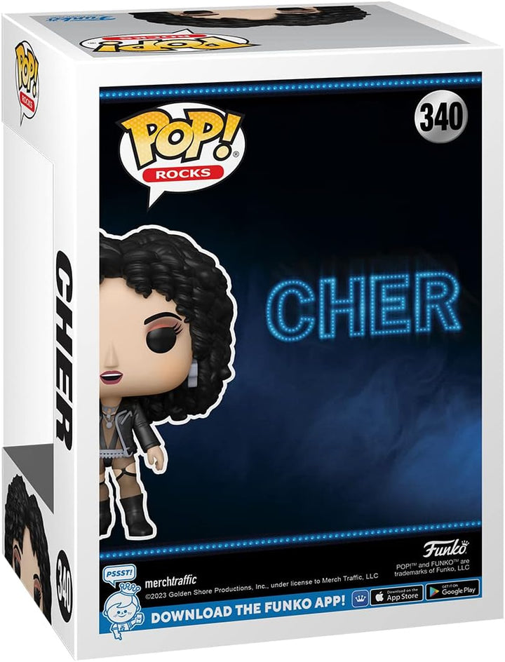 Funko Pop! Rocks: Cher - (Turn Back Time) - Vinyl-Sammelfigur - Geschenkidee - Offizielle Handelswar