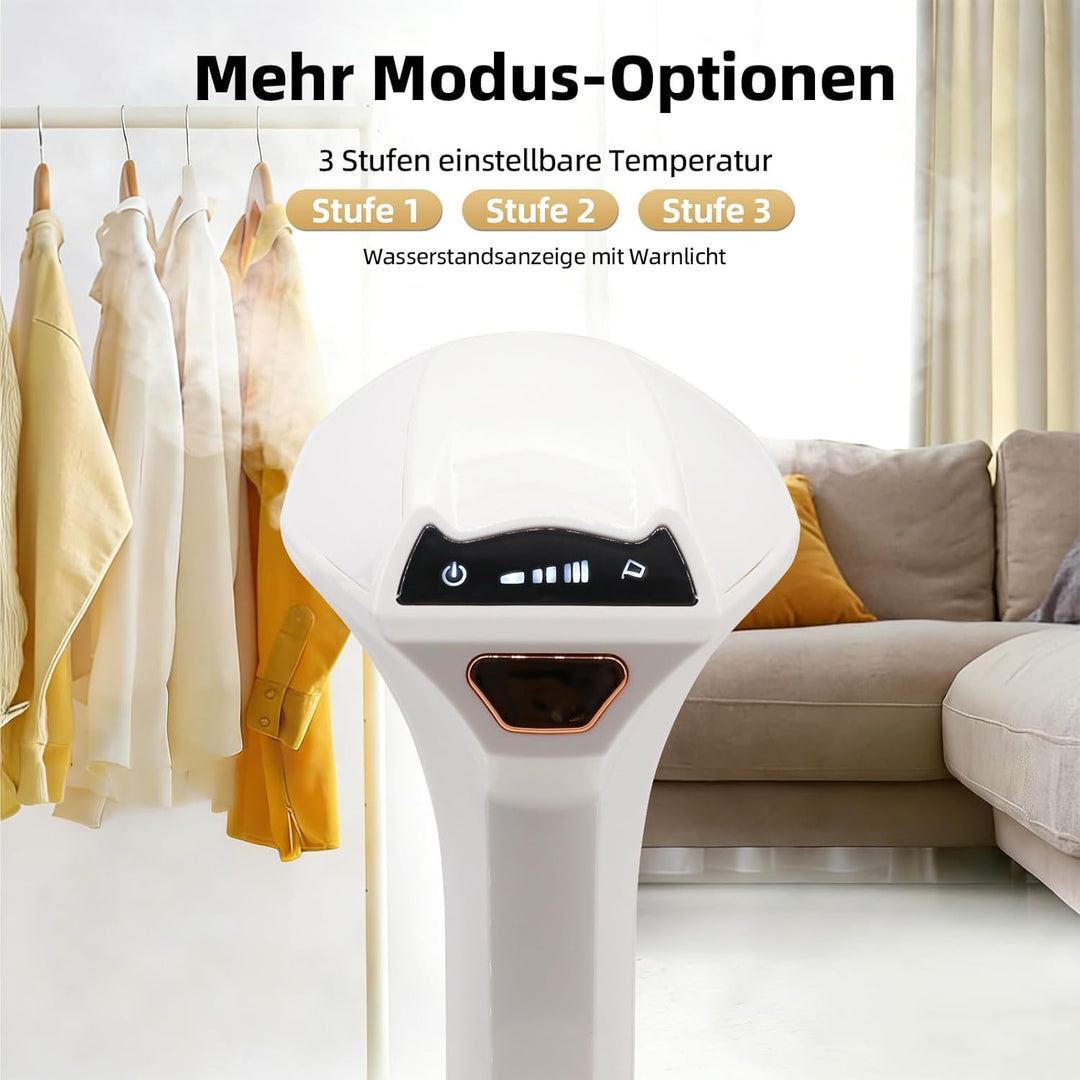 YueLi Hand Steamer Dampfglätter 2000W & 300ml Wassertank – Tragbares Kompaktgerät Für Nass-Trockenbü