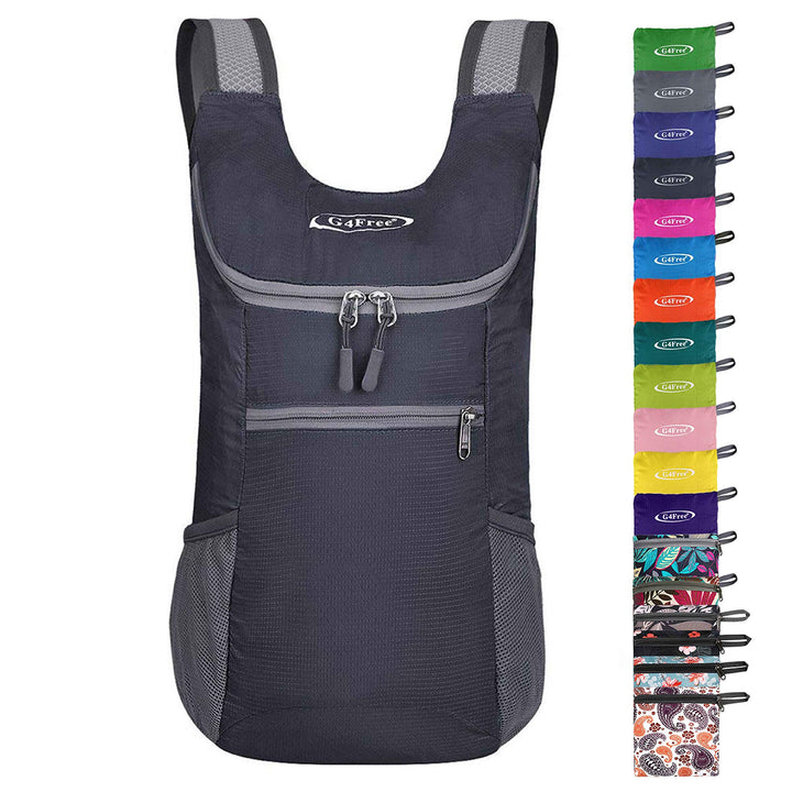 G4Free Ultraleichter 11 l kleiner faltbarer Rucksack für Reisen, Wandern, Radfahren, Wandern oder Me