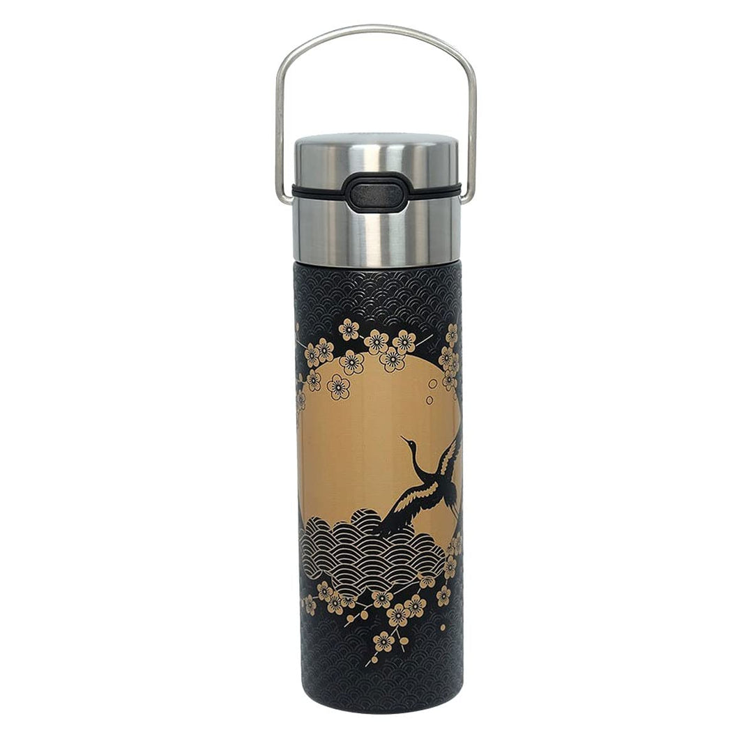 Eigenart Doppelwandige Edelstahlflasche Trinkflasche Leeza Komorebi 500ml