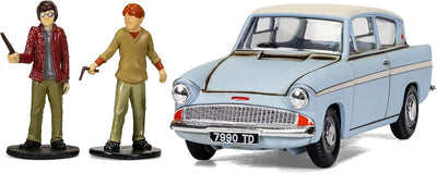 Harry Potter Verzauberter Ford Anglia, mit Harry- und Ron-Figur