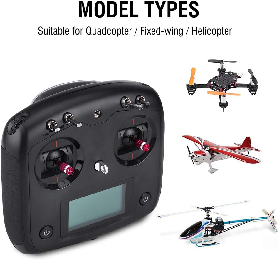 10CH FS-I6S Sender, 2,4G 10CH FS-I6S Sender & FS-IA6B oder FS-IA10B Empfänger für RC Drone Quadcopte