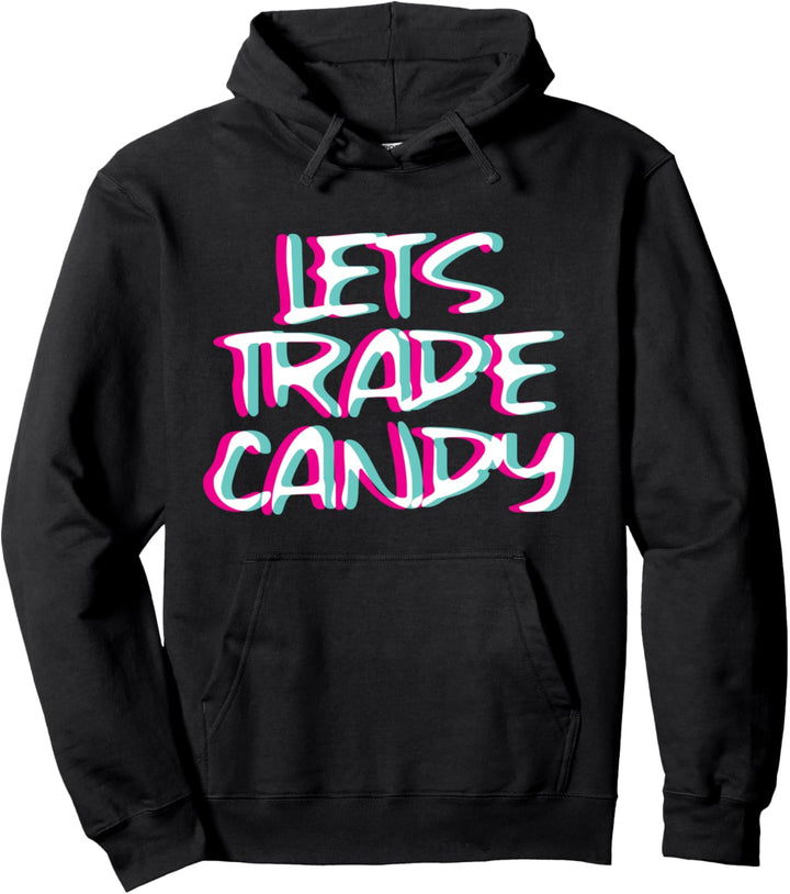 Candy Techno Trippy EDM Rave | Festival Hardcore Hardtekk Pullover Hoodie