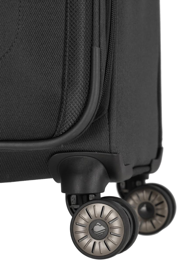 TRAVELITE MIIGO 4w Trolley S, Black, Unisex-Erwachsene Gepäck- Koffer, Black, Talla única - 92747