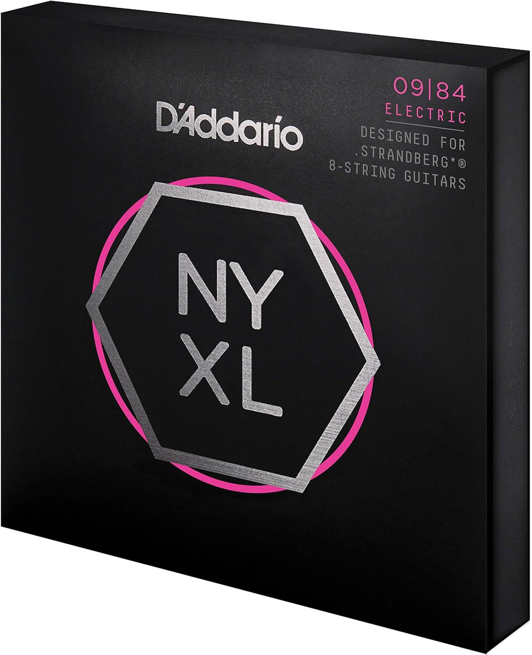 D'Addario Premium Saiten 8-Saiter Strandberg-Gitarre | HÖCHSTE QUALITÄT DER BELIEBTESTEN SAITENMARKE