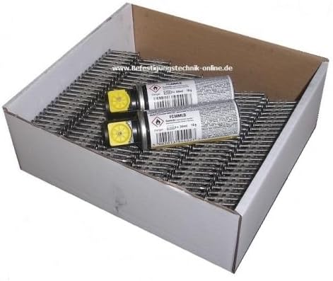 20° Haftennägel 2,8x25mm Ring feuerverzinkt Gas passend für Haftennagler Tjep HA35 Paslode IM200/32