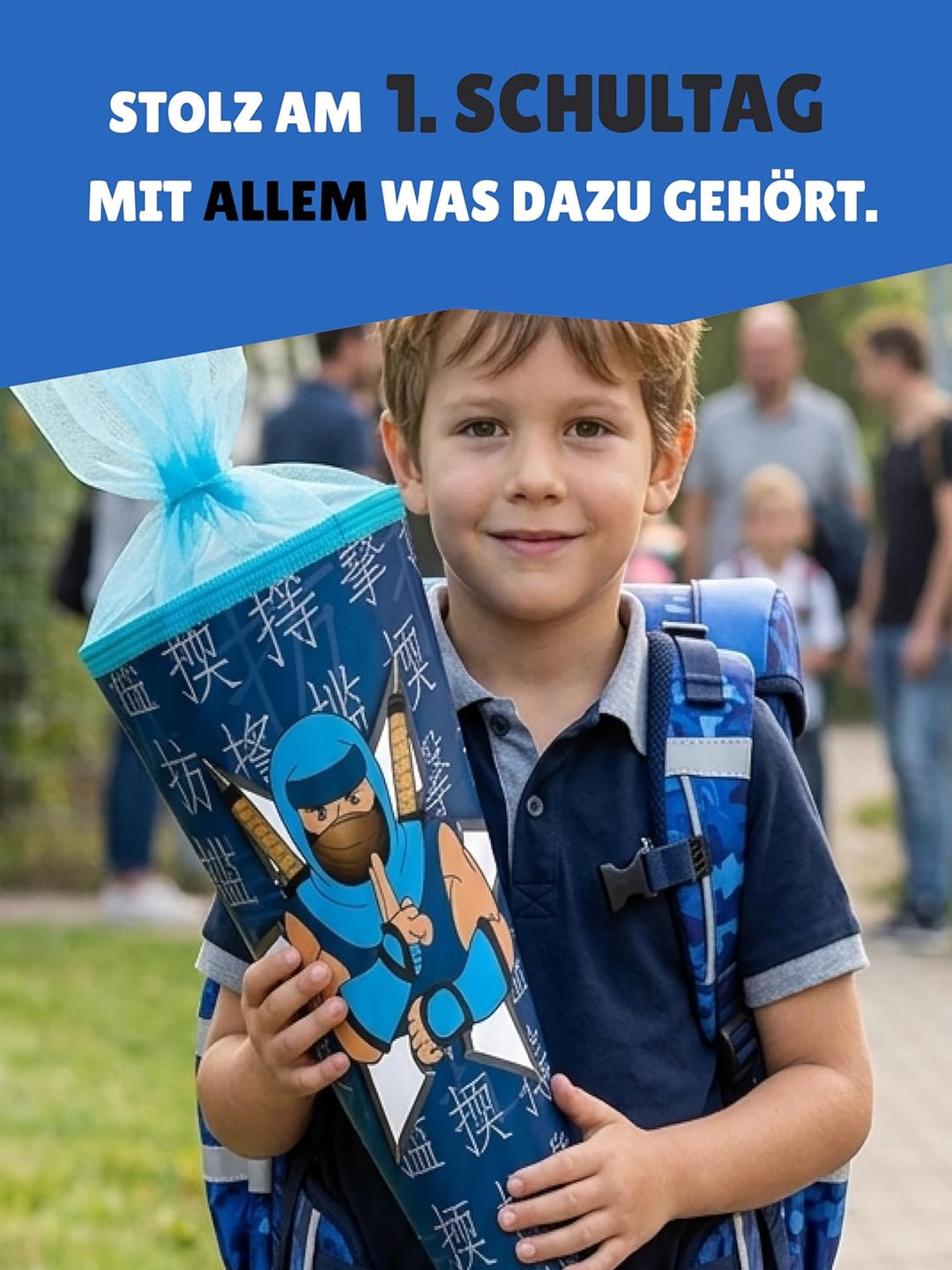 Familando - McNeill Ergo Complete Schulranzen Set - 10-teilig mit Schultüte - Puzzle - Ergonomisch &