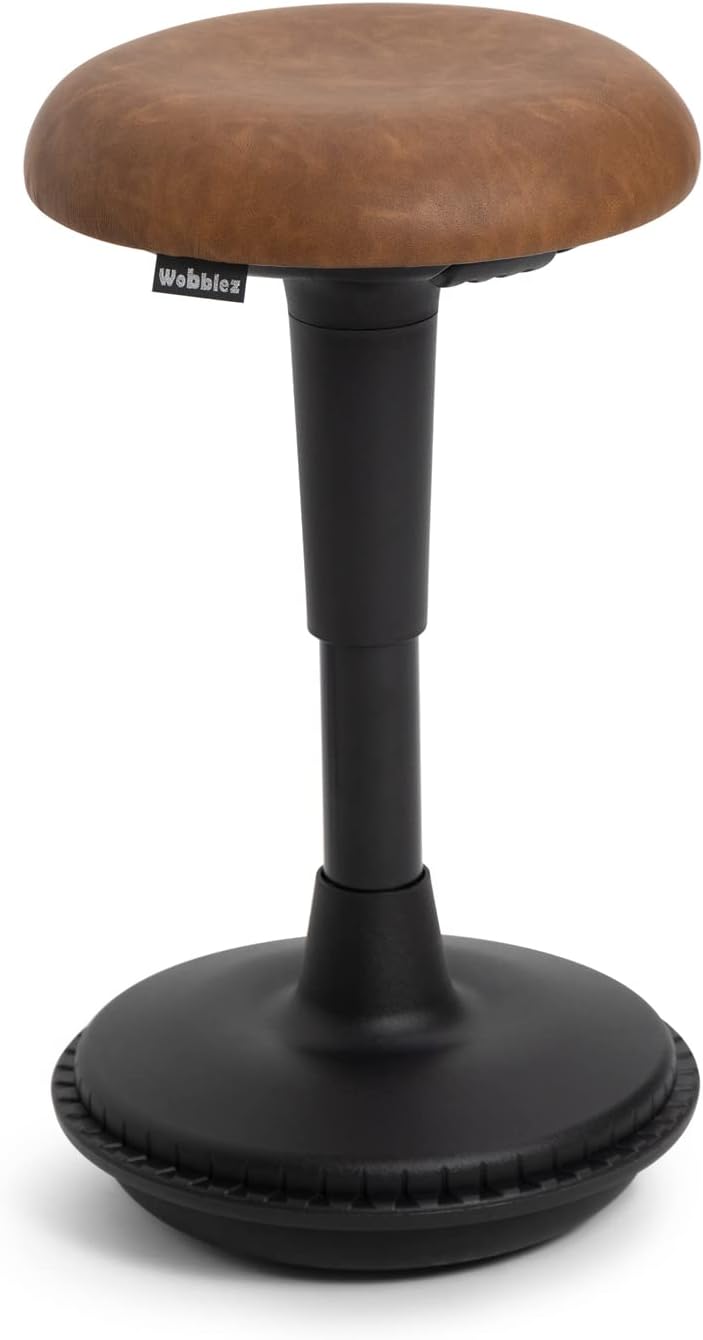 Wobblez ergonomischer Bürostuhl | Rückenschonender Wackelhocker Höhenverstellbar von 43-63 cm für ei