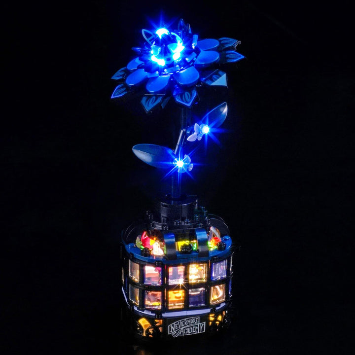 Led Licht Set Kompatibel mit Lego 76784 Black Dahlia Flower (Kein Modell), Dekorationsbeleuchtungsse