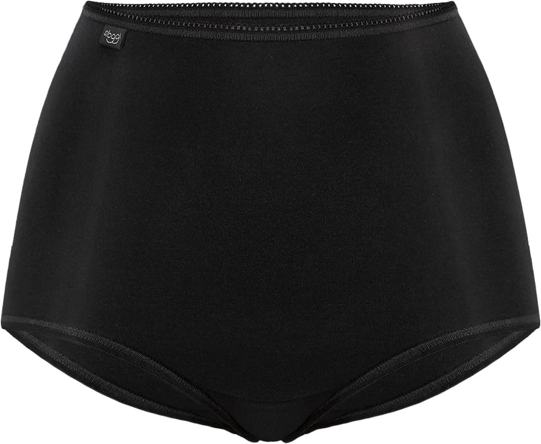 Sloggi Damen Slip (3er Pack) 40 Schwarz (Black 04), 40 Schwarz (Black 04)