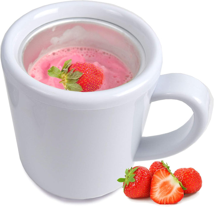 Gino Gelati GG-25W 3 in 1 Eismaschine - Frozen Yogurt Maschine - Milchshakemaschine