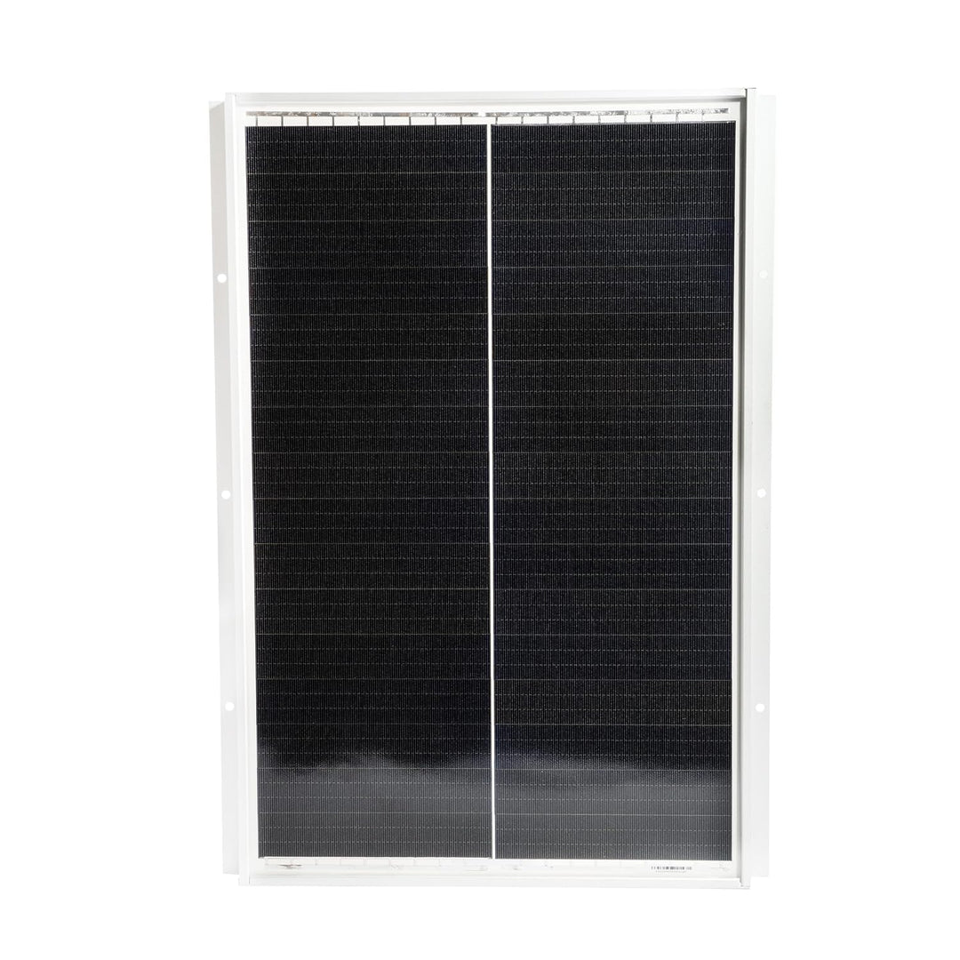 esotec monokristallines Solarmodul, 30Wp, 18V, 520x370x25mm, offene Leitungsenden, Dachschindeltechn