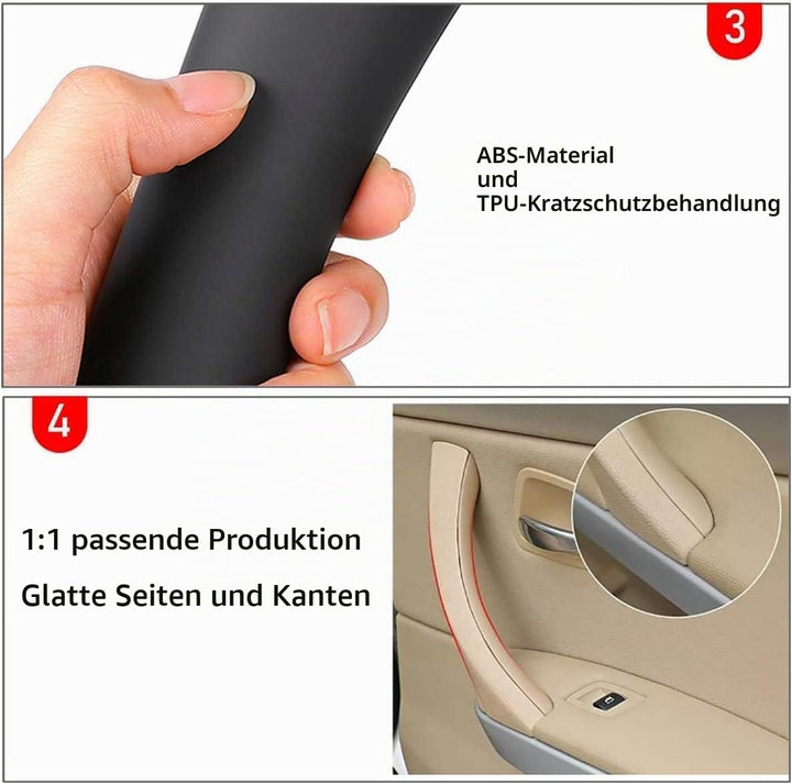 TTCR-II 3 Set Kompatibel mit Türgriff b_m_w 3er E90 E91 E92 E93 Türgriff Innen Rechts E90+Türgriff I