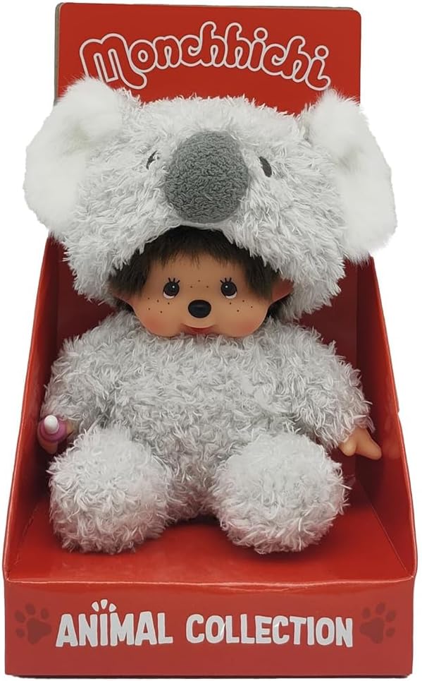 BANDAI - Monchhichi - Kultplüschtier der 80er - Monchhichi Koala - SE245772, Koala