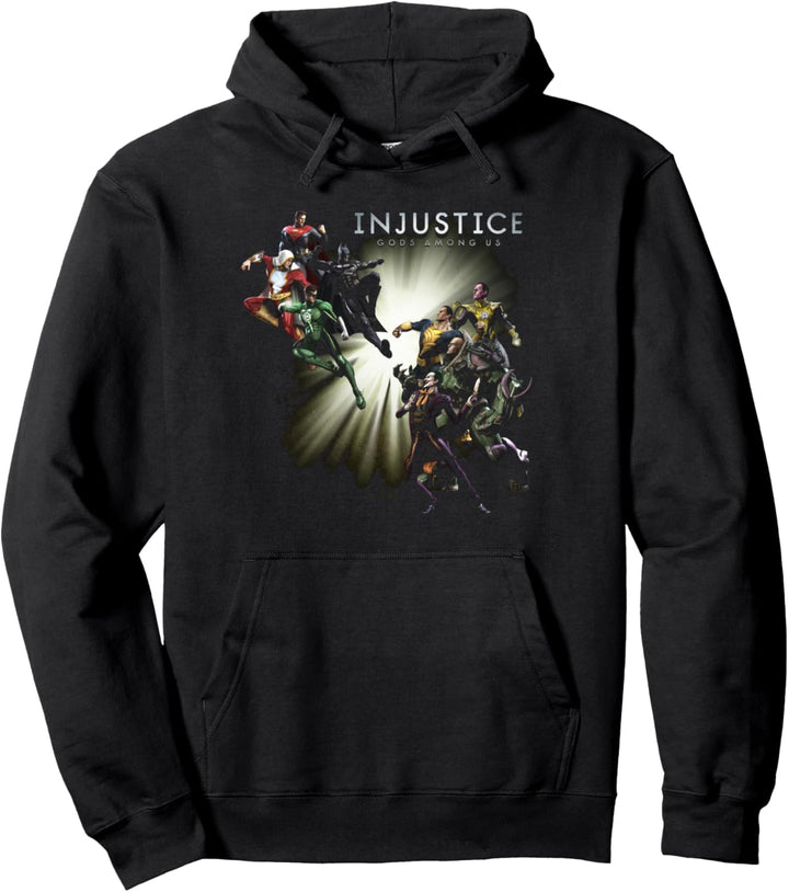 Injustice: Gods Among Us Good vs Evil Pullover Hoodie