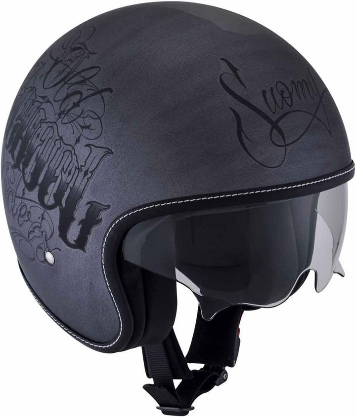 Suomy Helm Vortex Weiss M XL Metall, XL Metall