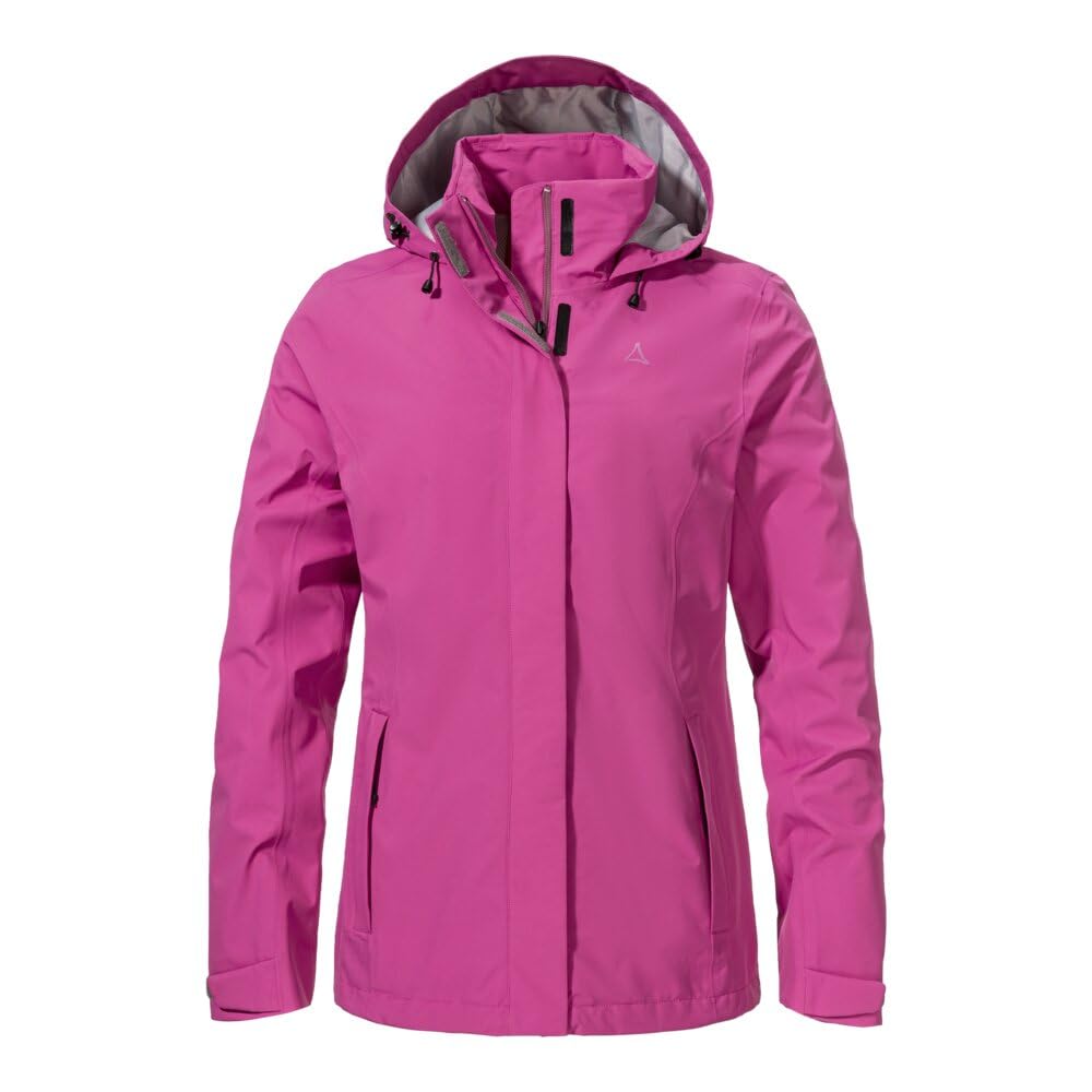 Schöffel Damen Jacket Gmund L, wind- und wasserdichte Regenjacke, atmungsaktive Outdoor Jacke, Wande