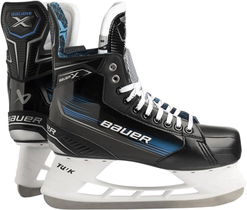 Bauer X Eishockey Schlittschuhe Senior Breite: D, Grösse: 7.0 Schwarz, Breite: D, Grösse: 7.0 Schwar