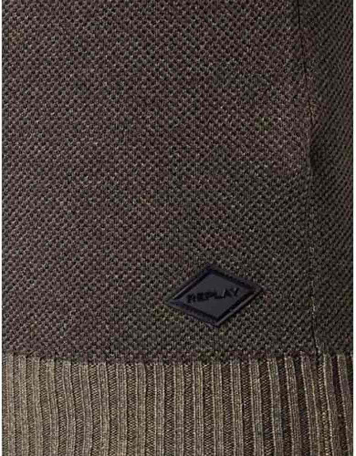 Replay Herren Pullover M 950 Olive, M 950 Olive