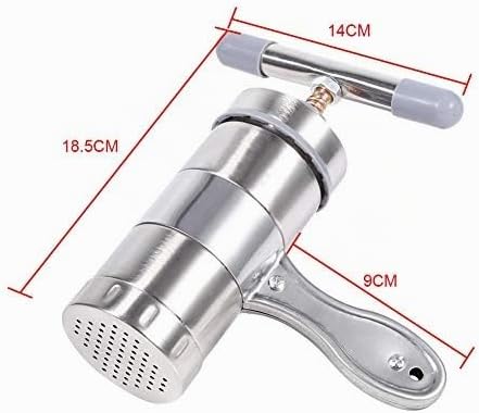Nudelmaschine Pasta Maker Nudelsaftpresse Druckmaschine Machbarer handbetätigter Edelstahl für frisc
