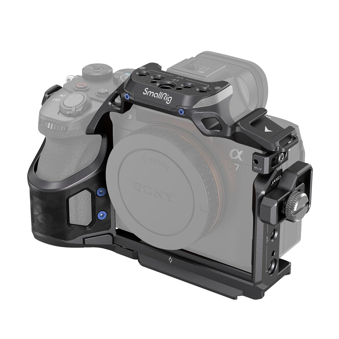 SMALLRIG Cage Kit mit Kabelklemme für Sony Alpha 7R V/Alpha 7 IV/Alpha 7S III, Kamerakäfig mit Mehre