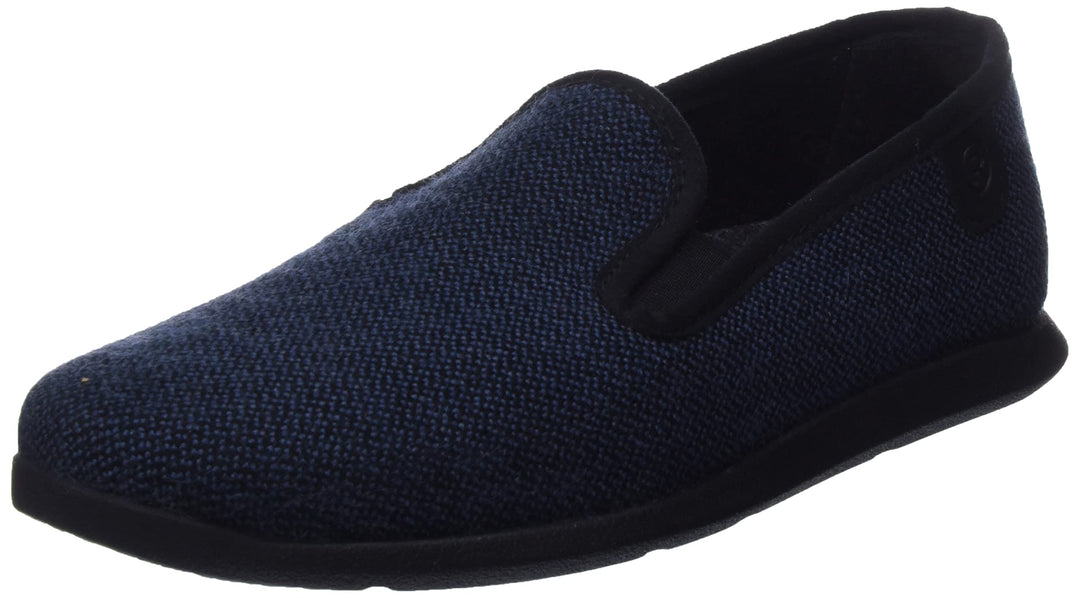 Rohde Herren Hausschuh Geschlossen Slipper Fermo 6985, Blau