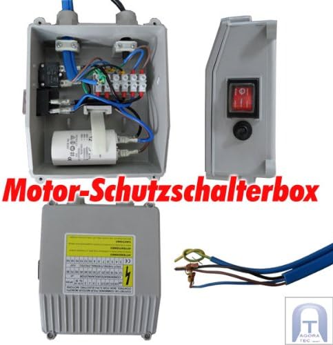 Agora-Tec® AT- 3" Brunnenpumpe 550W mit 30 m Kabel Edelstahl-Tiefbrunnenpumpe mit max: 7,9 bar, 3200