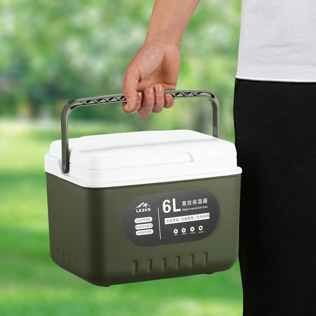 6L Kühlbox Thermobox Isolierbox Warmhaltebox Kühlen Und Wärmen Eisbox Lange Isolationszeit Hochleist