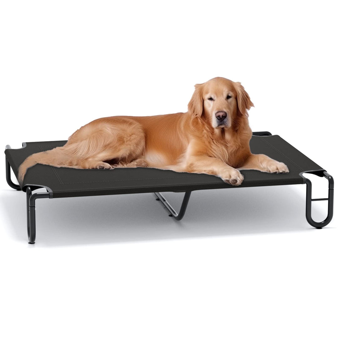 FAYDUDU Hundebett Grosse Hunde Hundeliege Outdoor Erhöhte Hundebett mit Kühlender Wirkung Katzenbett