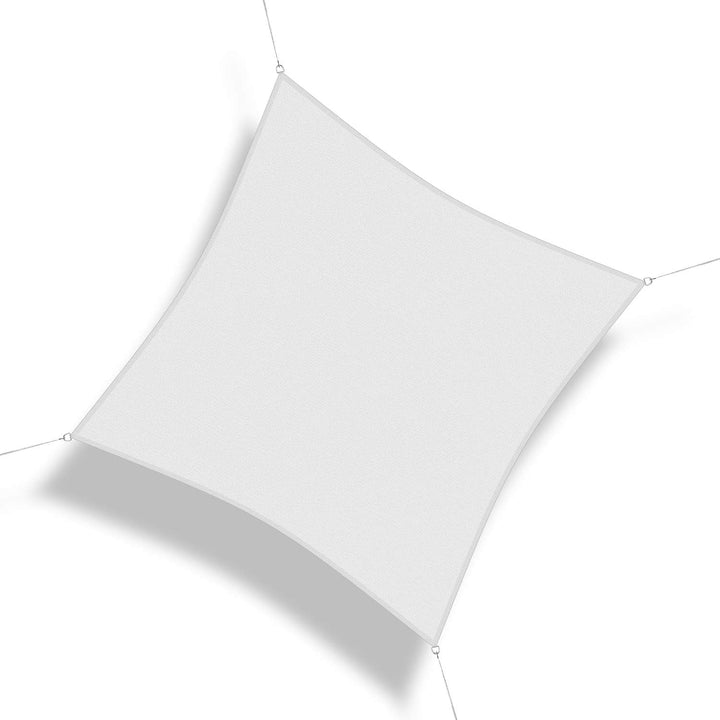 Corasol COR10SQ36-WH Premium Sonnensegel 3,6 x 3,6 m, quadratisch, weiss