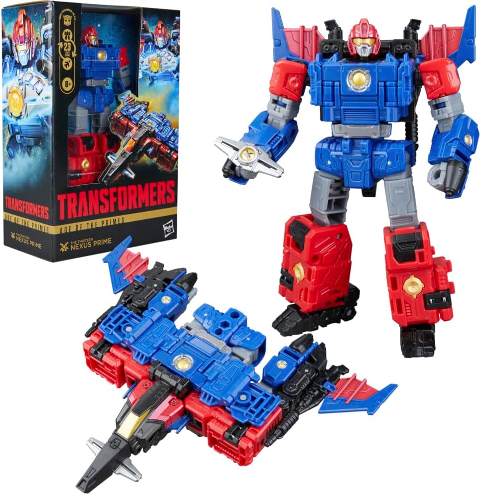 Transformers Age of the Primes The Thirteen Nexus Prime, verwandelbare Voyager-Klasse Action-Figur (