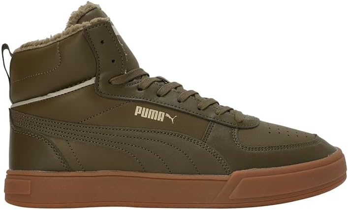 Puma Jungen Puma Caven 2.0 MidSneaker 43 EU Deep Olive Deep Olive Puma Team Gold Pebble Gray, 43 EU