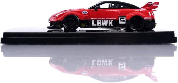 Truescale Miniatures TSMV0011 Miniaturauto aus der Kollektion, Rot/Schwarz