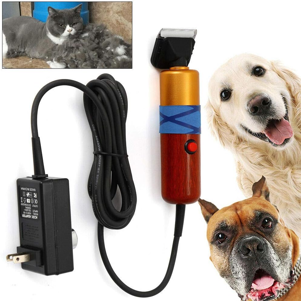 200W Schaf Schermaschine Hunde Katze Tierhaarschneider Rasierer Trimmer Satz mit Ersatzklinge für Hu