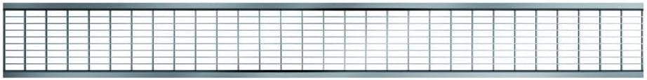 ACO Self® Maschenrost 30/10 mm Stahl verzinkt 50 cm (Länge), 50 cm (Länge)