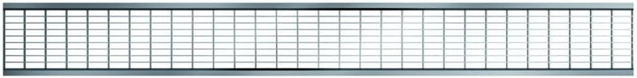 ACO Self® Maschenrost 30/10 mm Stahl verzinkt 50 cm (Länge), 50 cm (Länge)