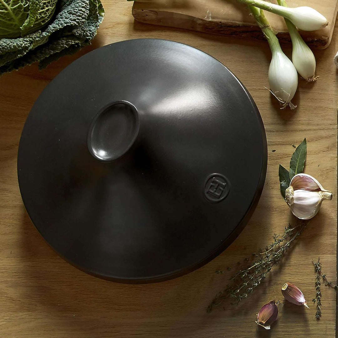 Emile Henry Delight Keramik-Tajine, 4 l Schiefer 4 Qt Schiefer, 4 Qt Schiefer