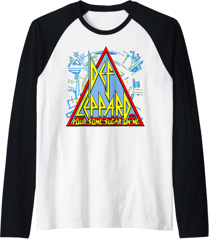 Def Leppard – Sugar Logo Raglan