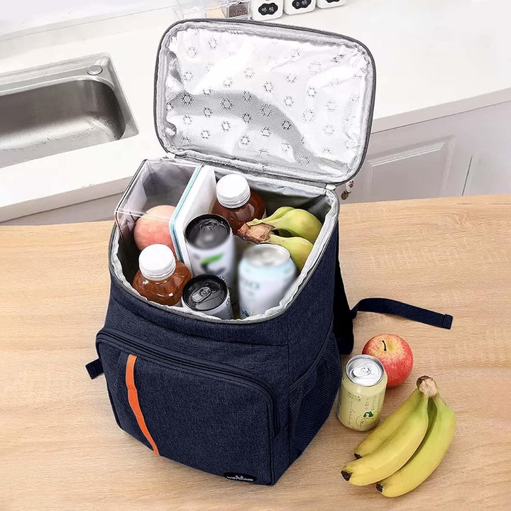 23L Picknickrucksäcke Gross Kühlrucksack Isoliert Kühltasche Outdoor Picknicktasche Thermo Rucksack