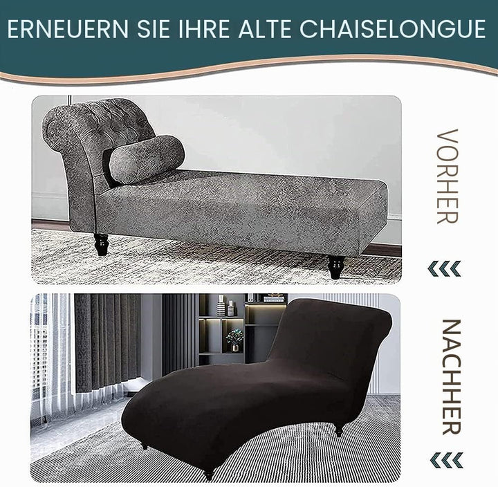 CHNSHOME Chaiselongues Schonbezüge für Wohnzimmer Chaiselongue Abdeckung Stretch Liegesessel Schonbe
