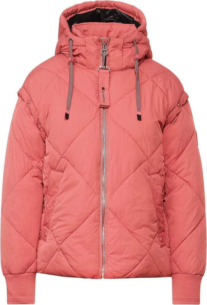 Street One Damen Steppjacke 44 Vintage Rose, 44 Vintage Rose