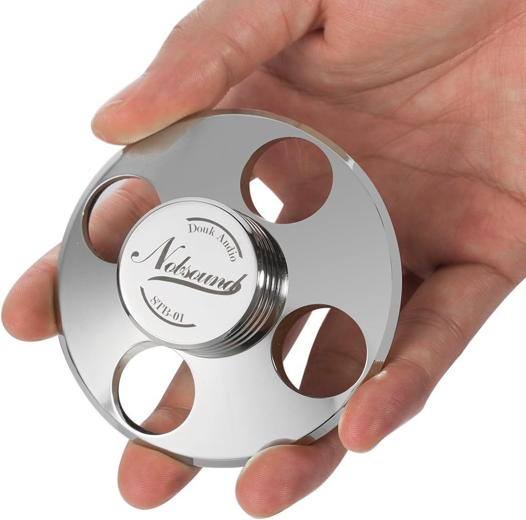 Nobsound STB-01 Schallplattengewicht LP Vinyl Turntables Metal Disc Stabilizer Record Weight für Pla